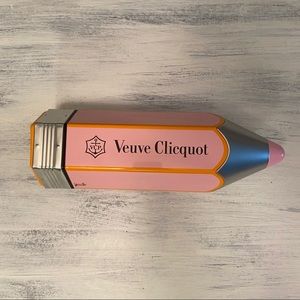 Veuve Clicquot Tin Pencil Champagne Pink Rose